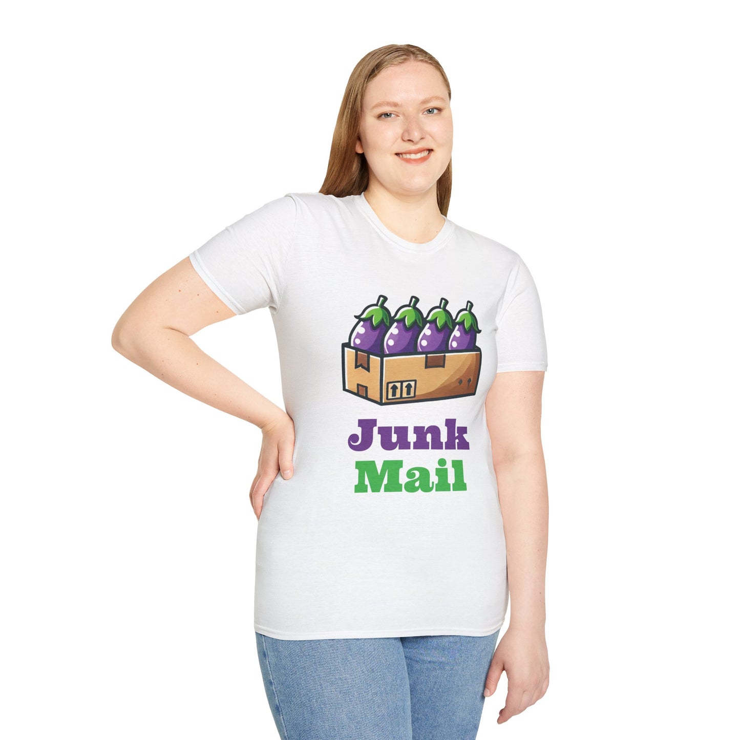 Junk Mail logo tee
